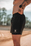 MEN'S | MOTTO SHORT : BLACK