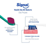 Signal Gentle Gums Soft Toothbrush for Sensitive Care 2 Count