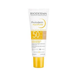 Bioderma Photoderm Aquafluide Light Sunscreen Cream SPF50+ - Lightweight, Non-Greasy, Color-Evening Protection for Sensitive Skin