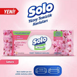 Solo Cherry Blossom Surface Cleaning Wipes 100 Count