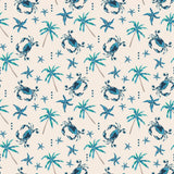 Blue Crabs Summer Pajama Set