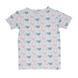 Pink Farm Hens Bamboo Summer Pajama Set