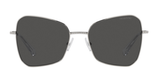 Swarovski 7008 400187 Grey Metal Square Sunglasses 57mm