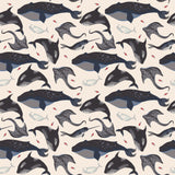 Deep Sea Creatures Whale Cap Sleeve Swirly Girl