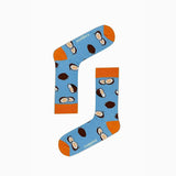 Carnaval Fruit-Themed Socks 5-Pack - Soft, Comfortable, and Stretchy Casual Socks for Everyday Wear