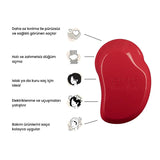 Tangle Teezer Thick & Curly Red Detangling Hair Brush
