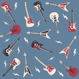 Tank Romper - Rock N Roll Blue