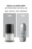 Equal Classic: Men's Roll-On Deodorant - Long-Lasting Odor Protection with Classic Scent - 50 ml