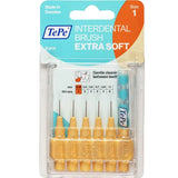TePe Extra Soft Interdental Brush 0.45mm Orange 6-Pack