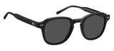 Tommy Hilfiger TH 2185/S Grey Square Men's Sunglasses 49mm