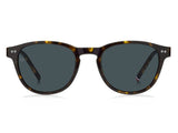 Tommy Hilfiger TH 2186/S Blue Polarized Men's Sunglasses 51mm