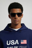 Tommy Hilfiger TH 2324/S Classic Blue Square Men's Sunglasses 56mm