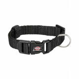 Trixie Premium Adjustable Dog Collar Black XXS-XS 15-25cm