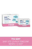 Jeomed TTO Soft Baby Eye Cleansing Wipes for Gentle Care 12 Count