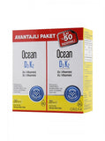 Ocean Vitamin D3 Supplement D3K2 Drops 20ml - Liquid Vitamin D3 for Bone and Cardiovascular Health