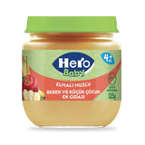 Hero Baby Apple and Banana Puree Jar 125g