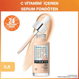 Maybelline New York Super Stay Skin Tint Foundation - Lightweight, 24 Hour Coverage, Vitamin C Enriched