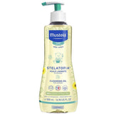 Mustela Stelatopia Cleansing Oil for Dry Skin - Natural, Vegan, Dermatologically Tested Baby Skincare