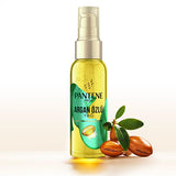 Pantene Pro-V Argan Oil Hair Care Oil for Dry or Damaged Hair - Nourishing, Non-Greasy, 3.38 fl oz
