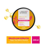 Urban Care Brazilian Keratin Hair Mask: Intense Smoothing, Frizz Control, Shine & Damage Repair - Vegan & Keratin Treatment Aftercare