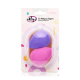 Eklips Makeup Sponge Set - 2 Pack Beauty Sponges for Flawless Foundation, Cream, and Powder Application - Achieve Smooth, Even, and Gentle Coverage