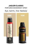 Jagler Classic: Long Lasting Men's Deodorant, Sophisticated Scent, All Day Freshness - 150ml Spray