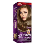 Wella Koleston Intense 7/11 Ash Blonde Hair Dye: 100% Gray Coverage, Long Lasting Color, Argan Oil for Intense Shine