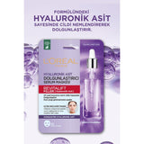 Loreal Paris Revitalift: Hyaluronic Acid Serum Mask - Intense Hydration & Fine Line Reduction - Plumping & Anti-Aging Face Treatment