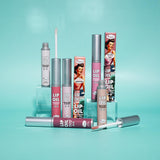 theBalm Little Red Corvette Lip Oil: High-Shine, Non-Sticky, Long-Lasting Tinted Lip Gloss for Glamorous Lips