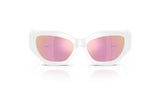 Versace Kids 0VK4007U White Mirrored Pink Sunglasses 48mm