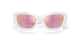 Versace Kids 0VK4007U White Mirrored Pink Sunglasses 48mm