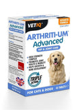 Vet IQ Arthriti-UM Advanced Joint Support for Cats & Dogs 45 Tablets