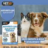 Vet IQ Arthriti-UM Advanced Joint Support for Cats & Dogs 45 Tablets