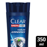 Clear Men Charcoal Dandruff Shampoo - Deep Cleansing Formula for Men | 350 ml