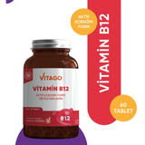 Vitago Premium Vitamin B12 Dietary Supplement 60 Tablets