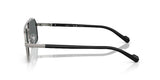 Vogue 0VO4356S Men's Square Sunglasses - Gunmetal Grey 57mm