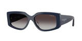 Vogue 0VO5642SU Women's Square Sunglasses - Grey Gradient - 55mm