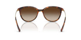 Vogue Women's Sunglasses Tortoise Frame Brown Lenses 53mm