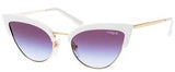 Vogue 5212-S W7454Q White Gradient Sunglasses 55mm