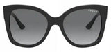 Vogue 5338-S W44/11 Black Square Sunglasses 54mm
