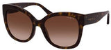 Vogue 5338S W65613 Tortoise Gradient Square Sunglasses 54mm