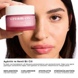 Cream Co. Skin Plumping Moisturizer Duo: PEP + MO - Boosts Elasticity, Reduces Fine Lines & Deeply Hydrates - Hypoallergenic, Paraben & Sulfate-Free Anti-Aging Skin Care Set