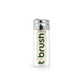 T-Brush Natural Mint Dental Floss: Vegan, Biodegradable, & Plastic-Free in Refillable Glass - Eco-Friendly, Sustainable Oral Care