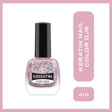Golden Rose Keratin Glitter Nail Polish No: 410 - 10.2ml
