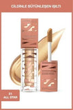Maybelline Sunkisser Liquid Highlighter - 21 All Star: Natural Radiant Glow, Lightweight Shimmer Illuminator for Face & Skin