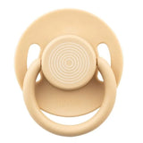 Wee Baby Cool Round Silicone Pacifier Beige 0-6 Months