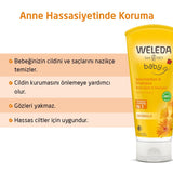 Weleda Baby Calendula Shampoo and Body Wash Twin Pack 2 x 200ml