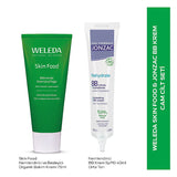 Weleda Skin Food & Jonzac BB Cream Medium Glass Skin Set 2-Piece