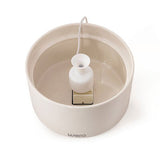 Wero Ceramic Automatic Pet Water Fountain Quiet Flow White 2L