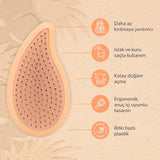 Wet Brush Go Green Palm Detangler Coconut Oily Hair Brush